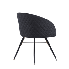 Vittorio LUX Velvet Dining Chair with Metal Legs - Perfect for Dining Room Living Room PN Home
