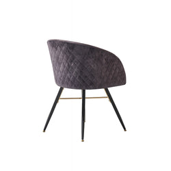 Vittorio LUX Velvet Dining Chair with Metal Legs - Perfect for Dining Room Living Room PN Home