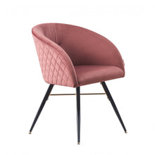 Vittorio LUX Velvet Dining Chair with Metal Legs - Perfect for Dining Room Living Room PN Home