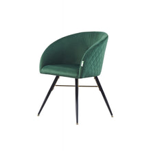 Vittorio LUX Velvet Dining Chair with Metal Legs - Perfect for Dining Room Living Room PN Home