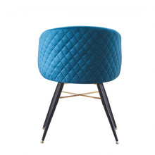 Vittorio LUX Velvet Dining Chair with Metal Legs - Perfect for Dining Room Living Room PN Home