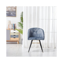 Vittorio LUX Velvet Dining Chair with Metal Legs - Perfect for Dining Room Living Room PN Home