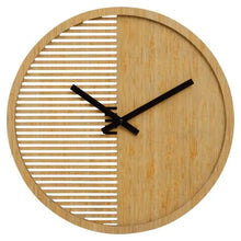 Vitus Small Wooden Effect Wall Clock 40cm AK Kin Garden Supplies
