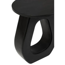 Walsa Black Finish Mango Wood Accent Table D40cm x H52cm AK Kin Garden Supplies