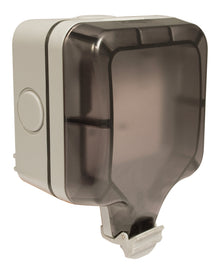 Weatherproof IP66 1 Gang 13A DP Switched Socket AK Kin Garden Supplies