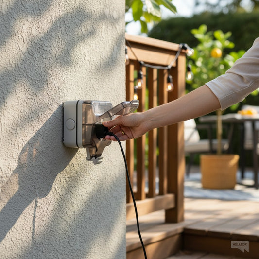 Weatherproof IP66 1 Gang 13A DP Switched Socket