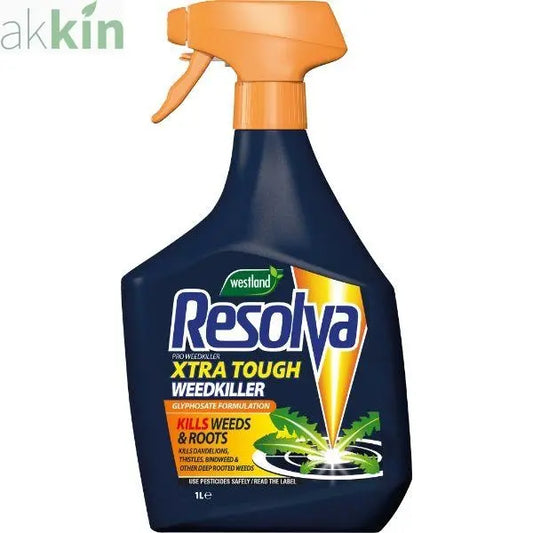 Westland Resolva PRO Xtra Tough Weedkiller 1L RTU AK Kin Garden Supplies