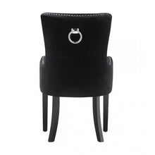 Windsor LUX Knocker Back Velvet Dining Chair w/ Armrests PN Home
