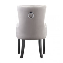 Windsor LUX Knocker Back Velvet Dining Chair w/ Armrests PN Home