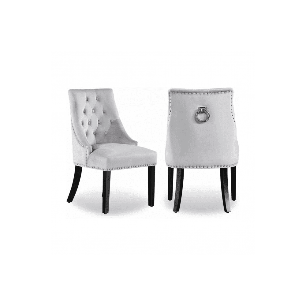 Windsor LUX Velvet Dining Chair Set of 2 PN Home