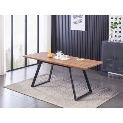 Windsor Toga Lux Dining Set | a Brown Table and Set of 4 Chairs PN Home