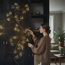 Woodland Ivy Indoor Home Wall Lighting 180cm Brown House, Home & Garden