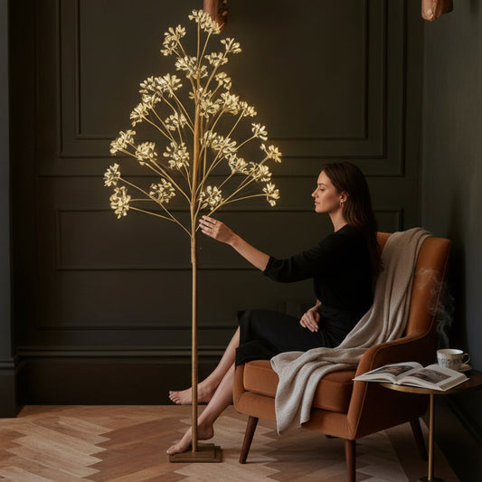 Woodland Tree Decorative Indoor Home Light 180cm Brown House, Home & Garden