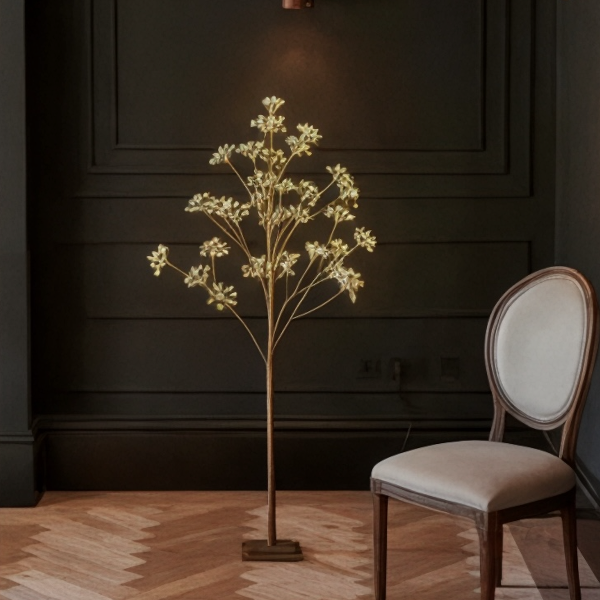 Woodland Tree Free Standing House Light 150cm Brown House, Home & Garden