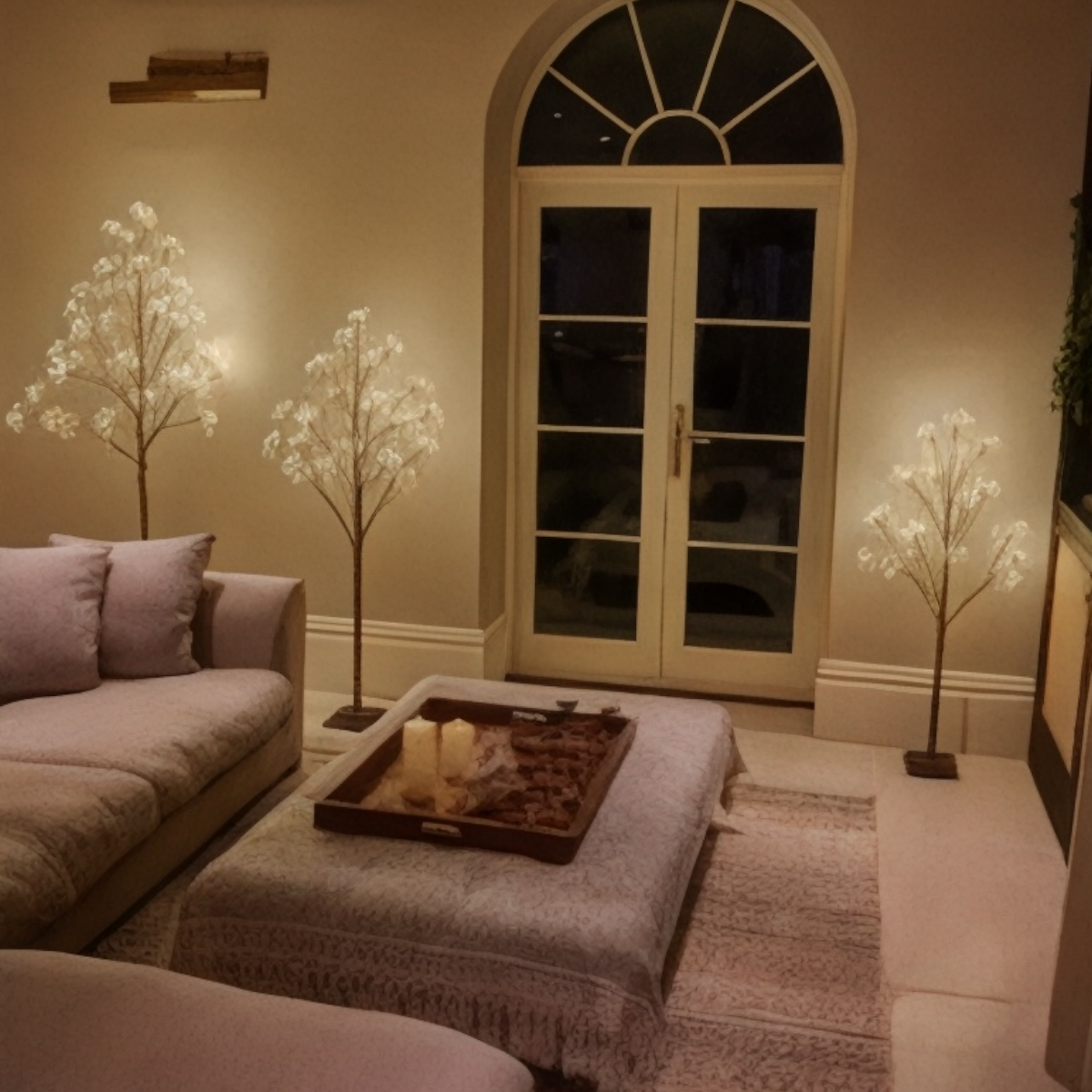 Woodland Tree Decorative Indoor Home Light 180cm Brown House, Home & Garden