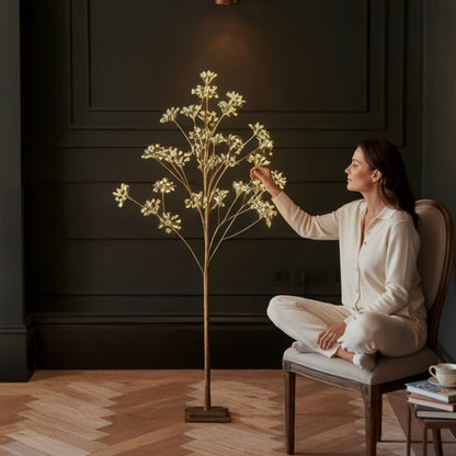 Woodland Tree Free Standing House Light 150cm Brown House, Home & Garden