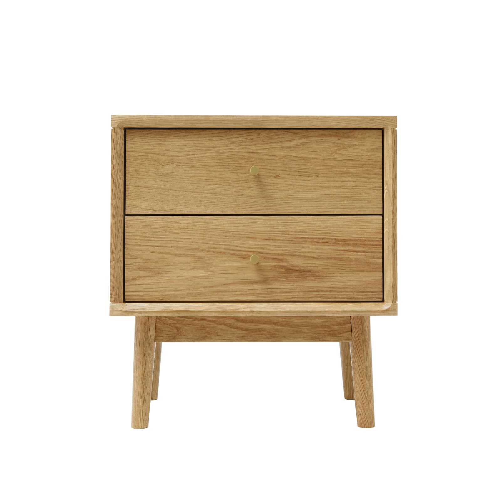 Wright Oak Bedside Table Fishe and Lilly