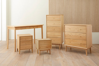 Wright Oak Bedside Table Fishe and Lilly