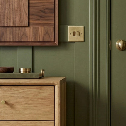 Wright Oak Bedside Table Fishe and Lilly