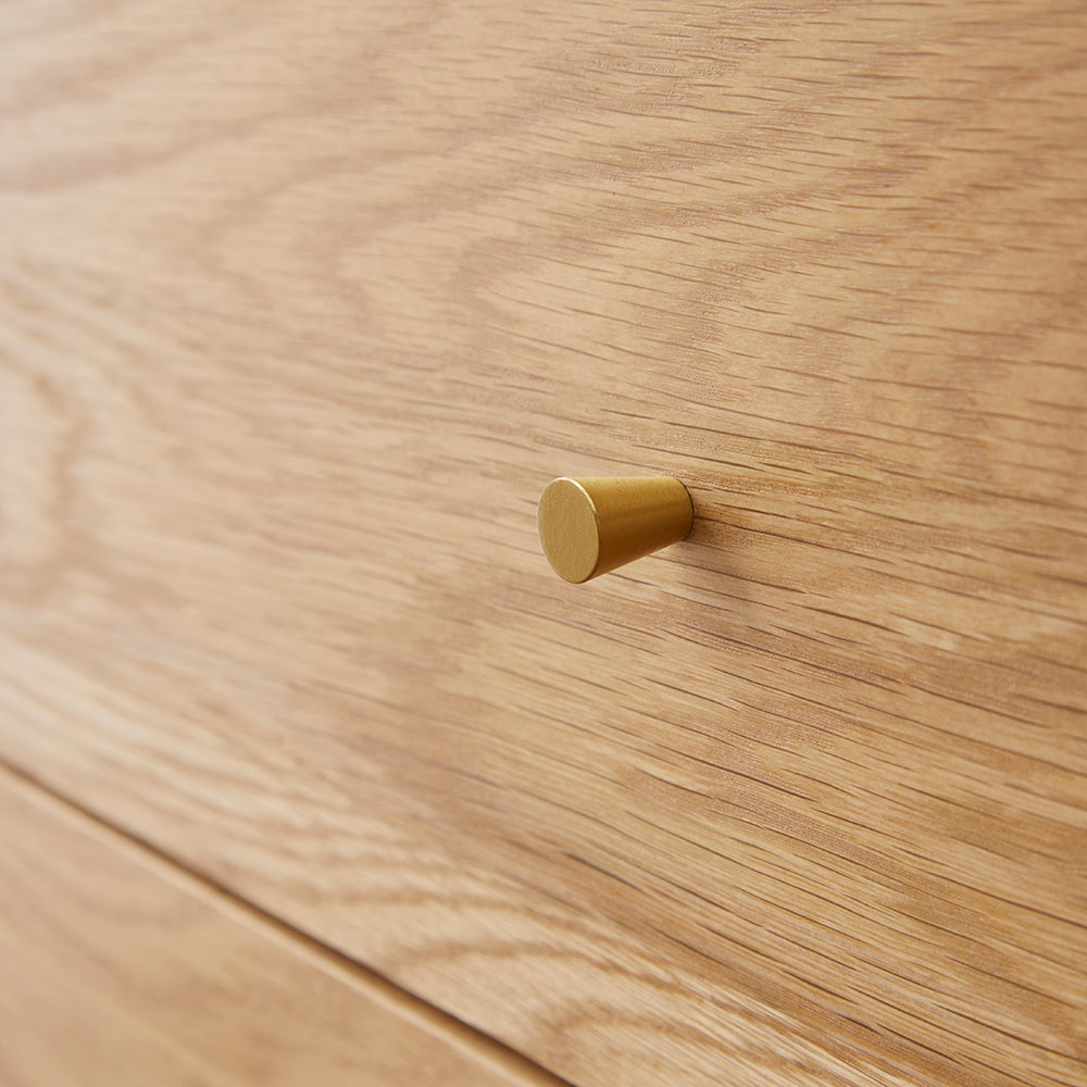 Wright Oak Chest of 3 Drawers Fishe and Lilly