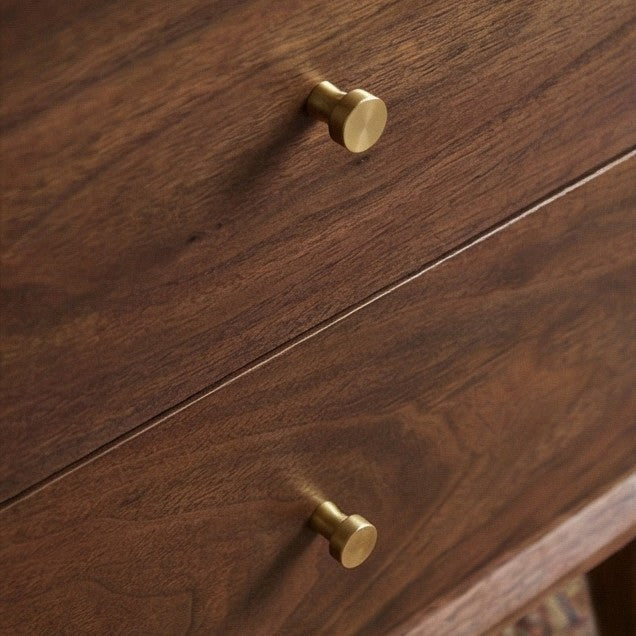 Wright Walnut Bedside Table Fishe and Lilly