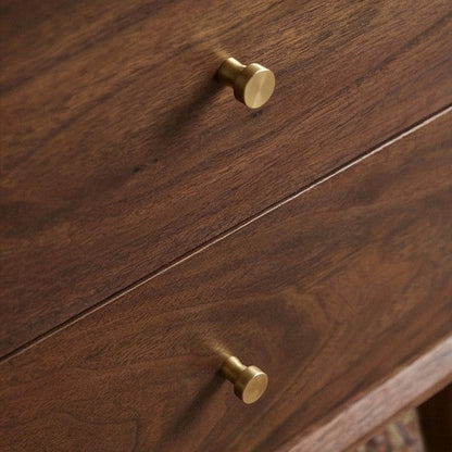 Wright Walnut Bedside Table Fishe and Lilly