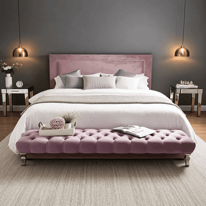 Zanetti Milano Bed Frame – Luxury Chesterfield Style UK Beds Direct ltd