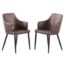 Zarah LUX faux leather chair PN Home
