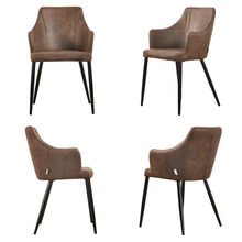 Zarah LUX faux leather chair PN Home