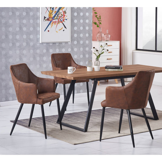 Zarah LUX faux leather chair PN Home