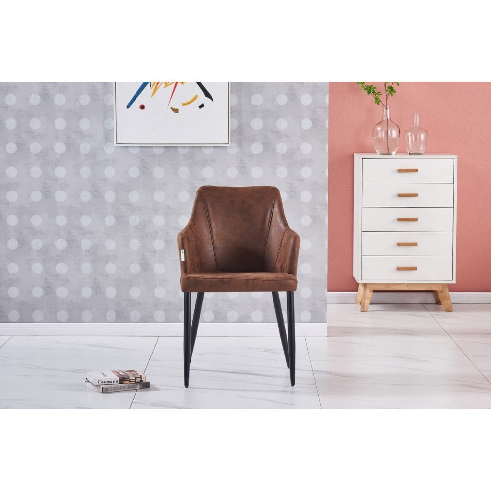 Zarah LUX faux leather chair PN Home
