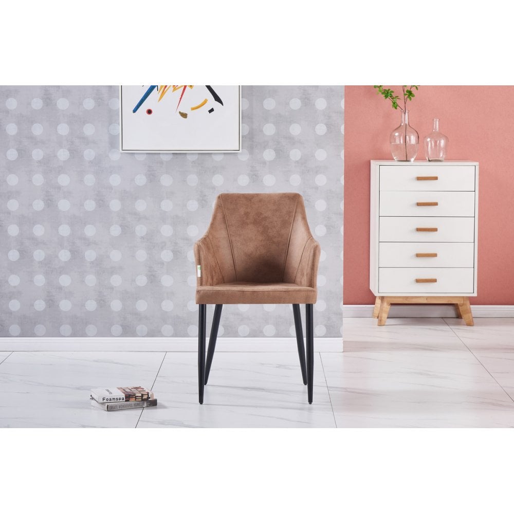 Zarah LUX faux leather chair PN Home