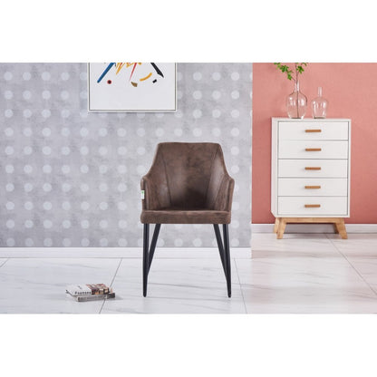 Zarah LUX faux leather chair PN Home