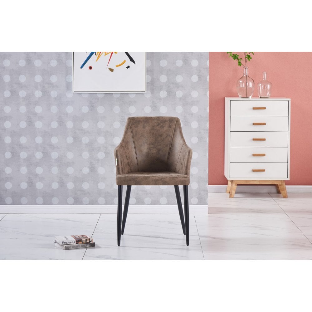Zarah LUX faux leather chair PN Home