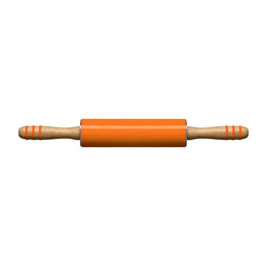 Zing Orange Silicone Rolling Pin House, Home & Garden