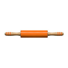 Zing Orange Silicone Rolling Pin House, Home & Garden