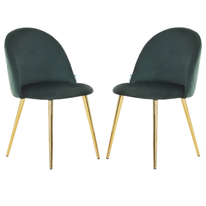 Lucia Velvet Dining Chair Or Dressing Table Chair PN Home