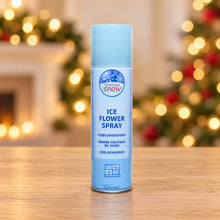 Christmas Snow Ice Flower Spray Metal Ice Spray Decoration 150ml Can – full product in a festive home setting