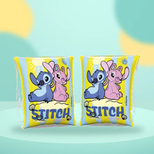 Disney Stitch 15cm Armbands on a playful mint studio display