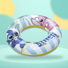 Disney Stitch 22in/56cm Swim Tube on a playful mint studio display