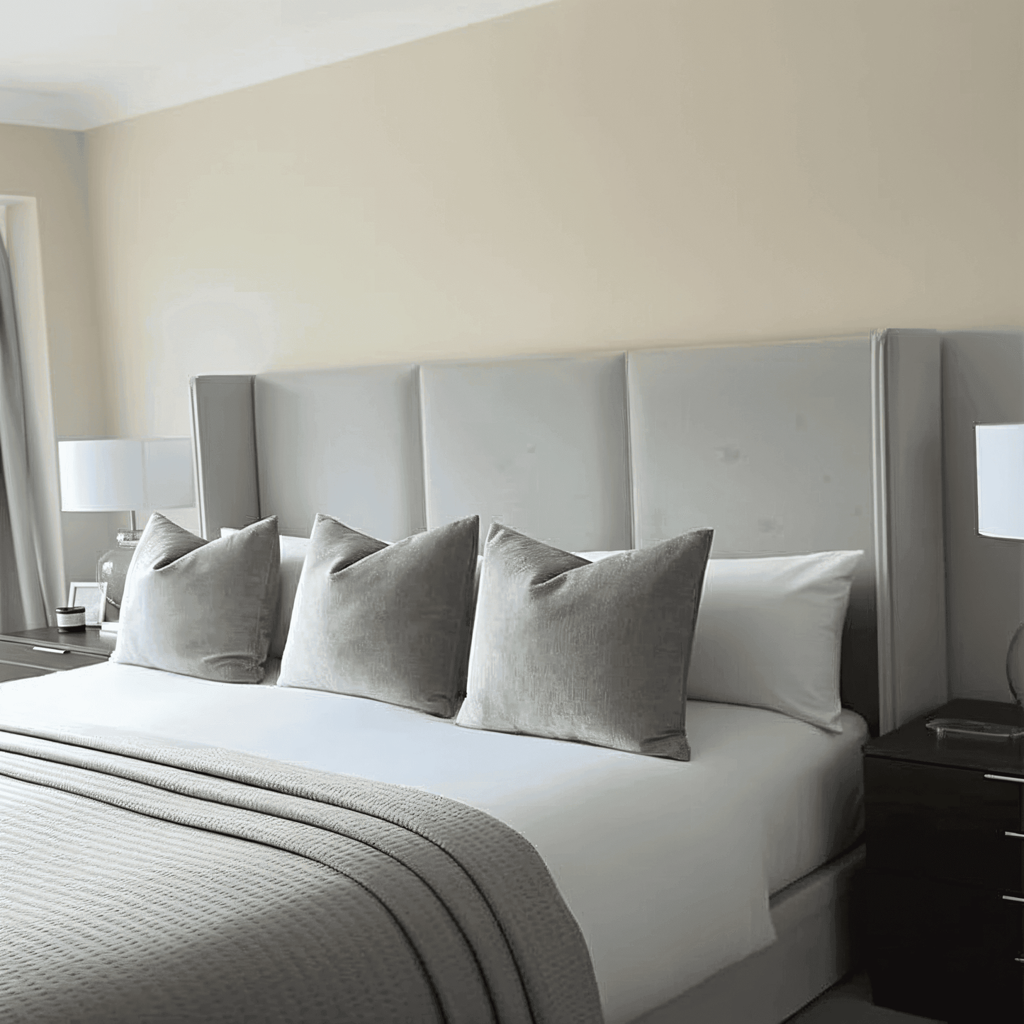 Eternity Wingback Bed Frame UK Beds Direct ltd