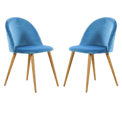 Lucia Velvet Dining Chair Or Dressing Table Chair PN Home