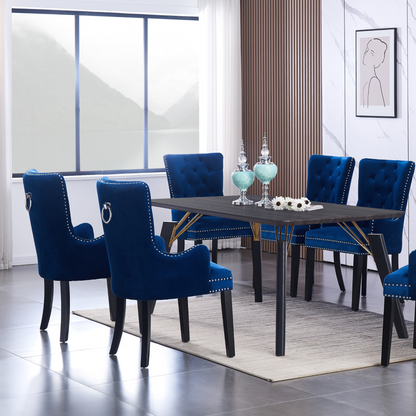 Windsor LUX Velvet Dining Chair (with armrests) PN Home