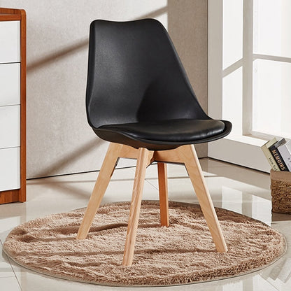 Jamie Halo Round Dining Table Set with 4 Chairs PN Home