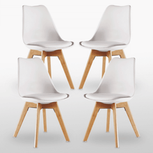 Jamie Halo Round Dining Table Set with 4 Chairs