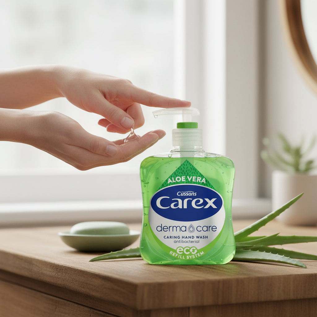 Carex Aloe Vera Handwash 250ml Moisturizing Hand Soap