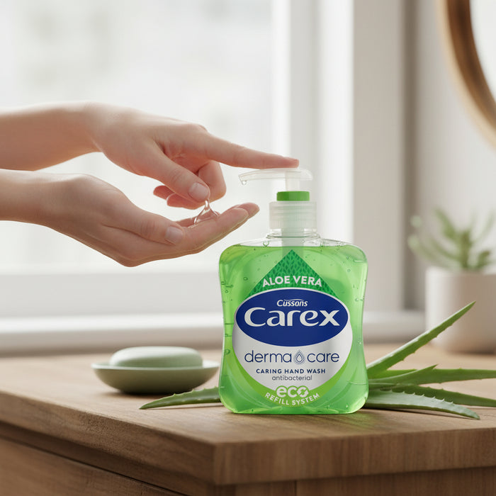 Carex Aloe Vera Handwash 250ml Moisturizing Hand Soap