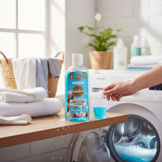 Fabulosa 220ml Concentrated Disinfectant Cotton Fresh Scent For All Surfaces And Laundry