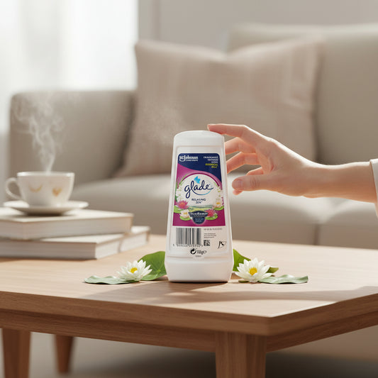Glade Solid Air Freshener 150 g Relaxing Zen Scent For Long Lasting Home Fragrance