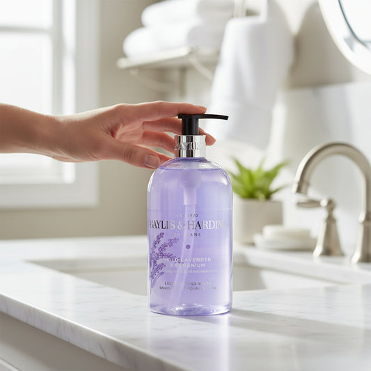 Baylis And Harding Hand Wash 500ml Wild Lavender And Geranium
